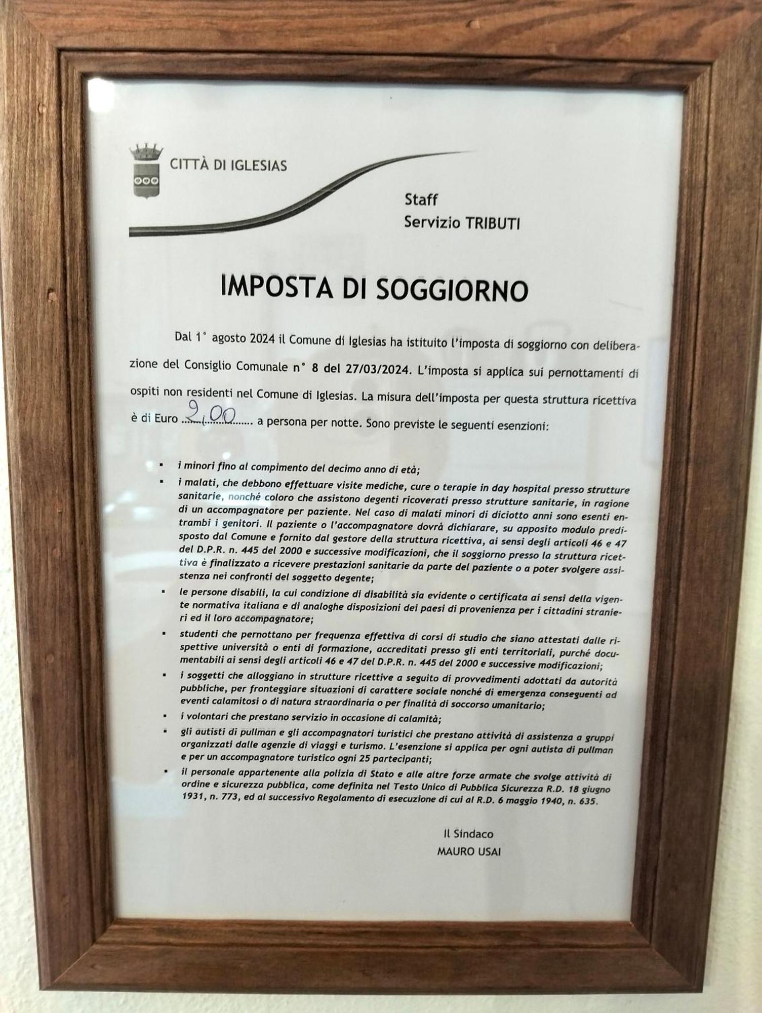 Il Rifugio Del Vecchio Bandito Iglesias Exteriör bild